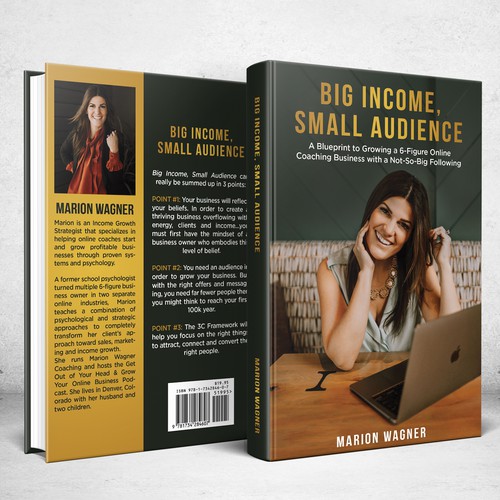 Book cover design to appeal to online entrepreneurs Design by Luigi99