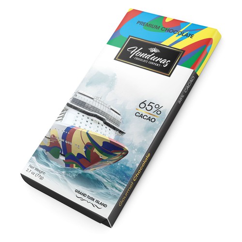 Chocolate Bar Wrapper for Cruiseline Design by ted191 dexign