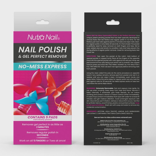 Nutra Nail Gel Remover Design by Cameleon77