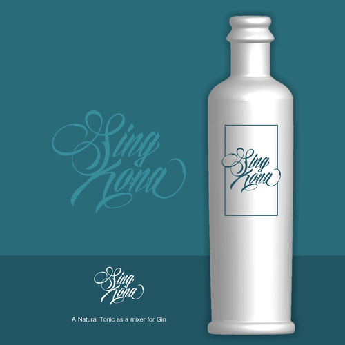 Designs Tonic Bottle Label Logo design contest