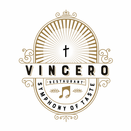 Making a logo in a restaurant (Name is VINCERO)-ontwerp door Banaan™