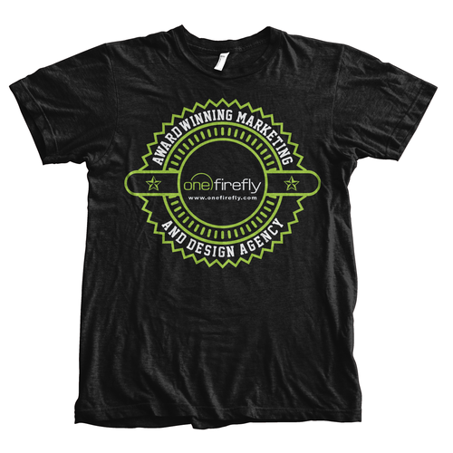 Create cool/hipster One Firefly Tradeshow Giveaway t-shirt Design | T ...