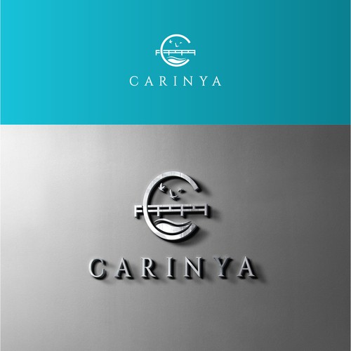 A logo for Carinya Apartments Design by GengRaharjo