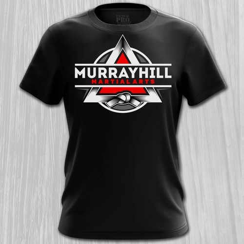 SUPER Cool T-shirt Design for Martial Arts School Diseño de Rosewood