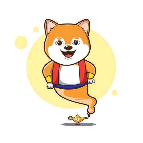 Redesign the Mascot for our Crypto Dog Coin and see it marketed EVERYWHERE! Design by Artist86