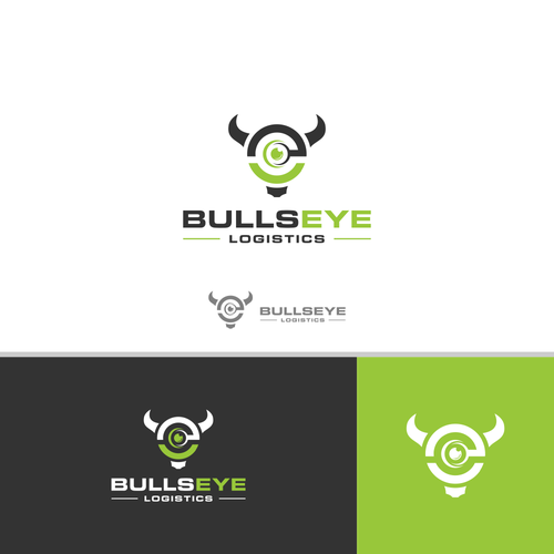 BULLSEYE-Concrete Company Logo Design by B"n"W