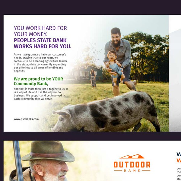 Design by Simply Ali titled "Bank Brochure design"