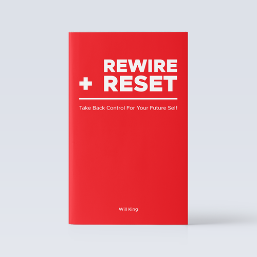 Design a cover for our Reset book that will appeal to people and add it to their carts Design by Studio Lumistra
