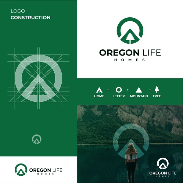 Design by IbniPro titled "OREGON LIFE HOMES"