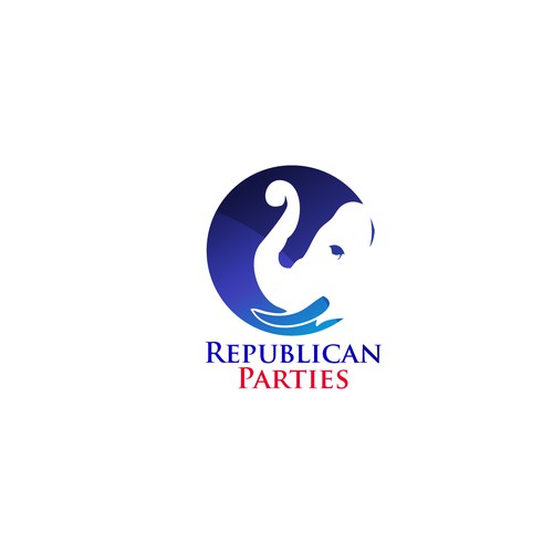 The American Political Parties Need a Logo Re-Design! Design by sheru™
