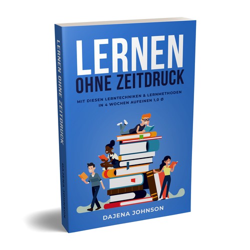 "Learning techniques for students book cover" Design von Charco