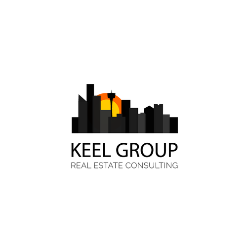 Logo for commercial real estate consulting company Design by Aybike Anaçali