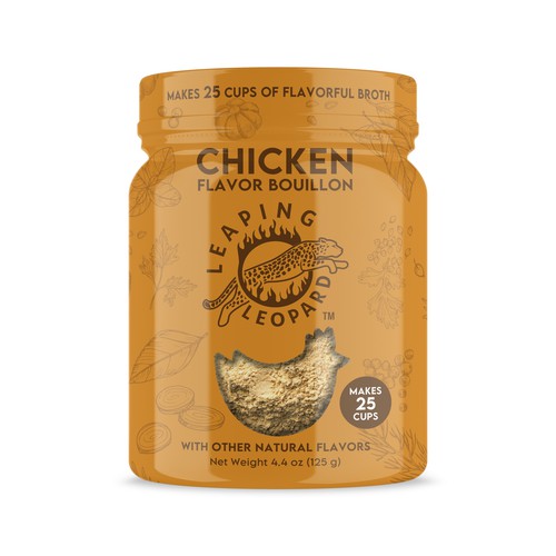 Launch Leaping Leopard Bouillon - An Additional Item to Leaping Leopard Food Enhancers!! Design by EffieK