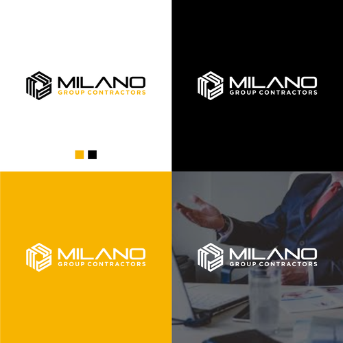 Milano Group logo refresh/modification Design by brightshine