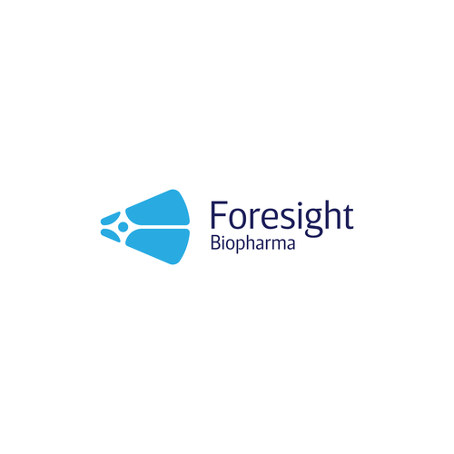 Biotechnology Company Logo Project: Foresight Biopharma Design by BrandWorks™
