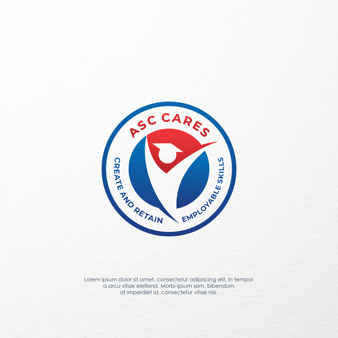 Create a logo for American Safety Council's new ASC C.A.R.E.S. program