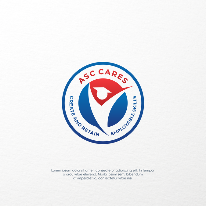 Create a logo for American Safety Council's new ASC C.A.R.E.S. program ...