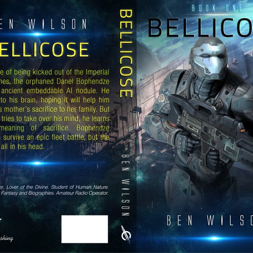 Sci-Fi Novel Cover Design, Start of Series. Design by Max63
