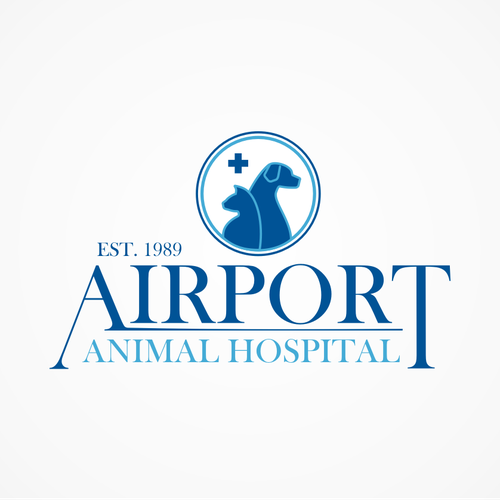 Create the next logo for Airport Animal Hospital Design by TwoStarsDesign