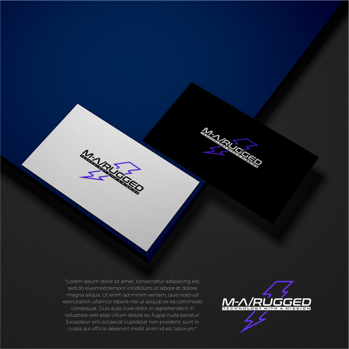 Mid-Atlantic Rugged Systems Logo and Brand Guide Design by Randy Yanuar