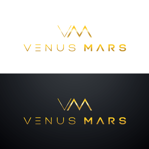 Create a visually dynamic logo for Venus Mars Design réalisé par Jordon