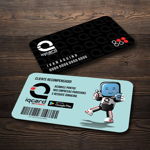 Business card contest entry by bleubird