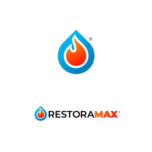 Restoration Company Branding. Design by ir2k