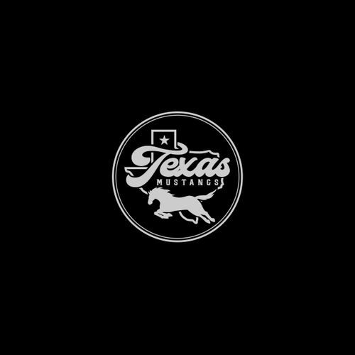 Texas Mustangs Design by sukadarma