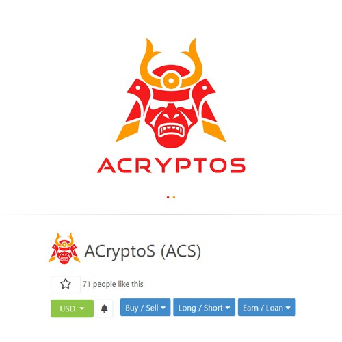 Design a logo for our cryptocurrency product that gives advanced investors that extra edge and alpha Design by jimzz