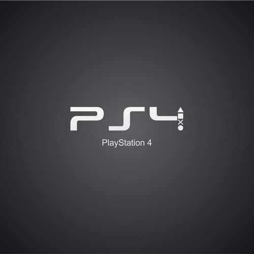 Community Contest: Create the logo for the PlayStation 4. Winner receives $500! Design by AsrulFzl
