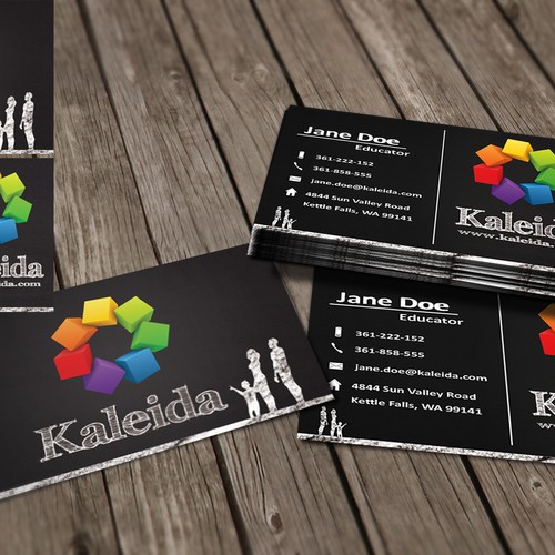 Create a winning business card for the new age of education Design by TheTrampBear