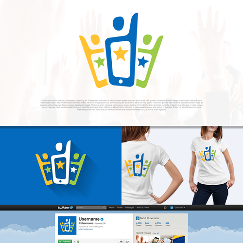 Create a captivating logo for a new european platform for mobile digital youth participation Design by Desana