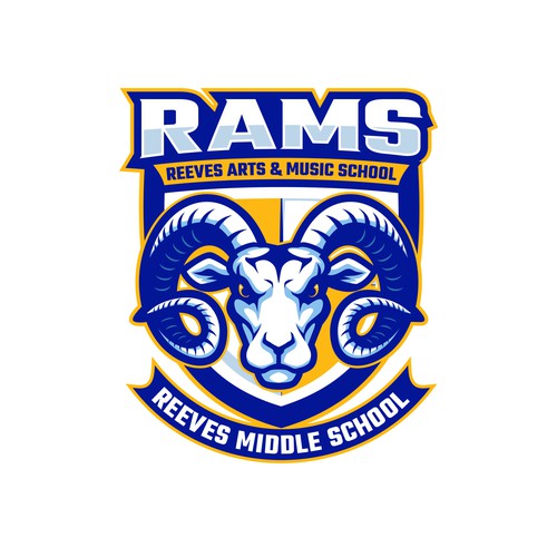 Design di Rebrand our Middle School to the RAMS! di brint'X