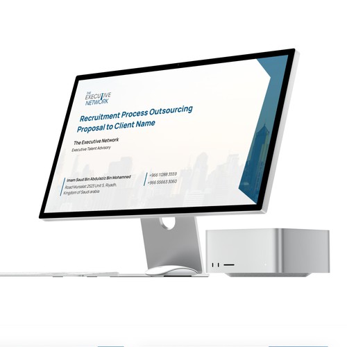 Need an attractive company presentation. Design von bysafa