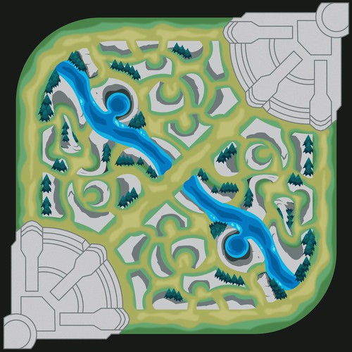 League of Legends - Minimap request (Gaming) Design by Luckart.id