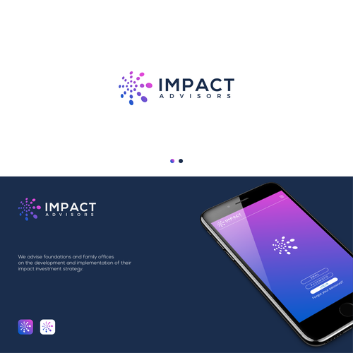 Logo and Website for Impact Investing Consulting Company Design by -anggur-