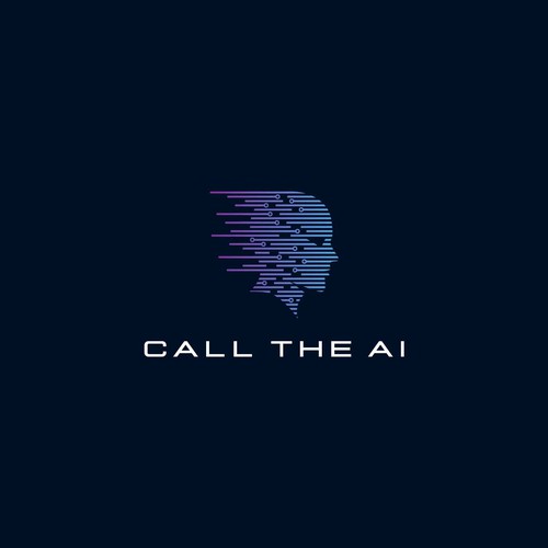 AI Communication Logo Design by The Last Hero™