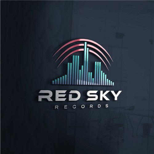 Simple Idea: A red sky and a city. Create a modern, cool Logo for our production studio. Design von Izrin A.