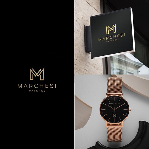 Looking for an eye catching, simple, and abstract design for my watch brand that promotes luxury Diseño de cspinu711