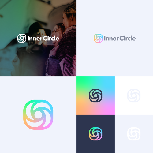 Inner Circle: a photo sharing app for just your closest friends Design by Sleigh Visual