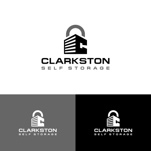 Self Storage Logo | Clarkston Self Storage Diseño de Juna_studio