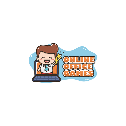 Logo for Online Office Games by teambuilding.com -- an event loved by Apple, Google, NASA and more. Design by eggny