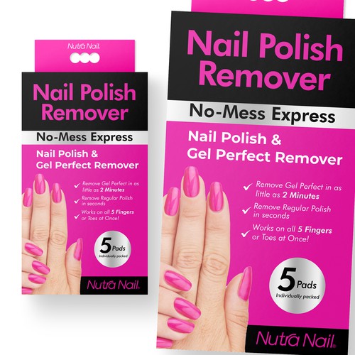 Nutra Nail Gel Remover Design by UnderTheSea™