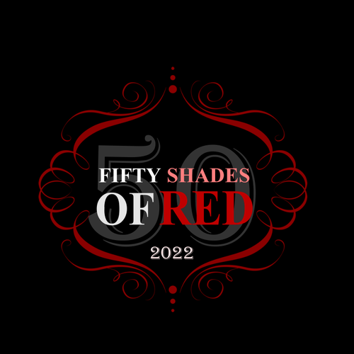 Logo for "50 Shades of Red" themed party Design by LogoLab77