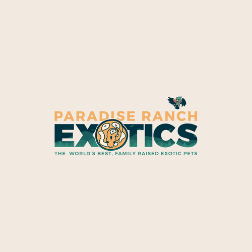 Logo for Exotic Animal, Reptiles As Pets Business Diseño de Dona B