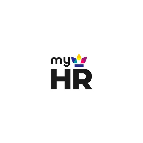Create an awesome logo for myHR, the #1 HR Software in Luxembourg ! Design by Vhyn.dsg