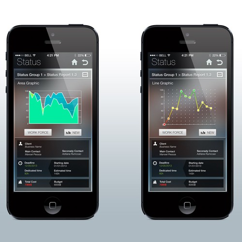 Crie uma design de aplicativo para celular atraente Ontwerp door Ypsilon