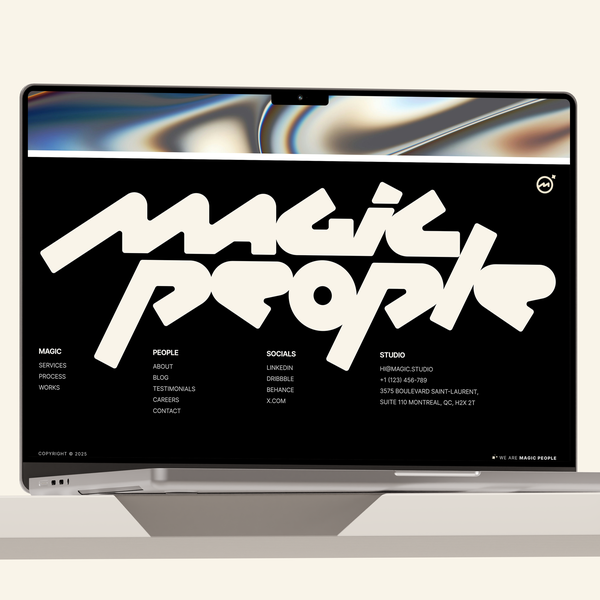 Design by Max Ch titled "Magic people "