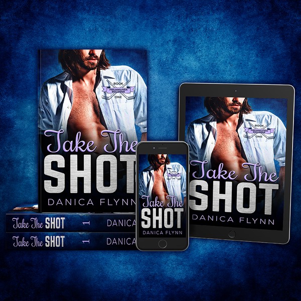 - TAKE THE SHOT - Contemporary romance book cover design