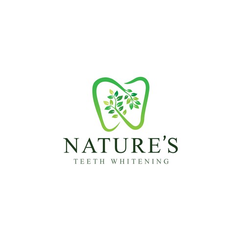 Nature's Teeth Whitening - Needs a Natural Company Logo Design by Creative Selection